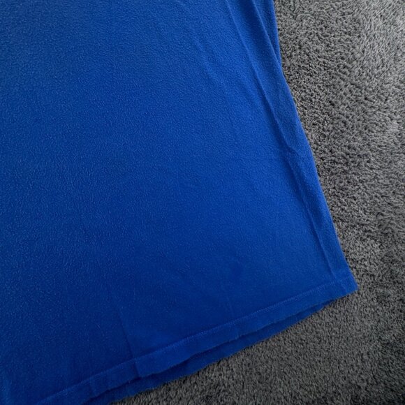 Nike Small Athletic Cut Blue Short Sleeve T Shirt Cotton Pullover Adult W/ Logo - Picture 10 of 13